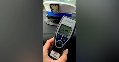 Trzech kierowców po użyciu alkoholu podczas działań