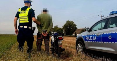 31-latek jechał motorowerem mimo sądowego zakazu